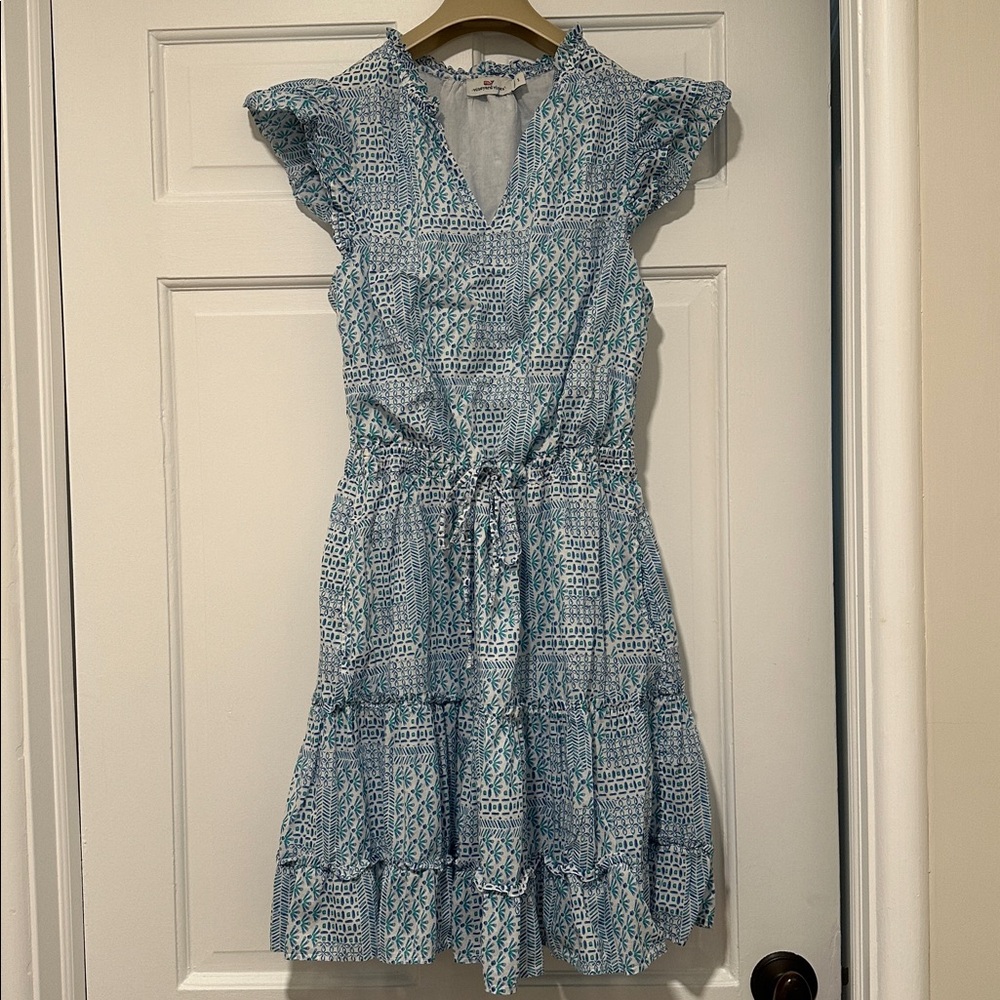Vineyard Vines Ruffle Dress